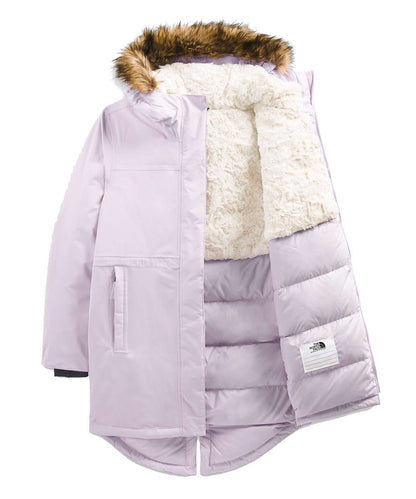The North Face Girls’ Arctic Parka - Lavender Fog NF0A7WOO6S1