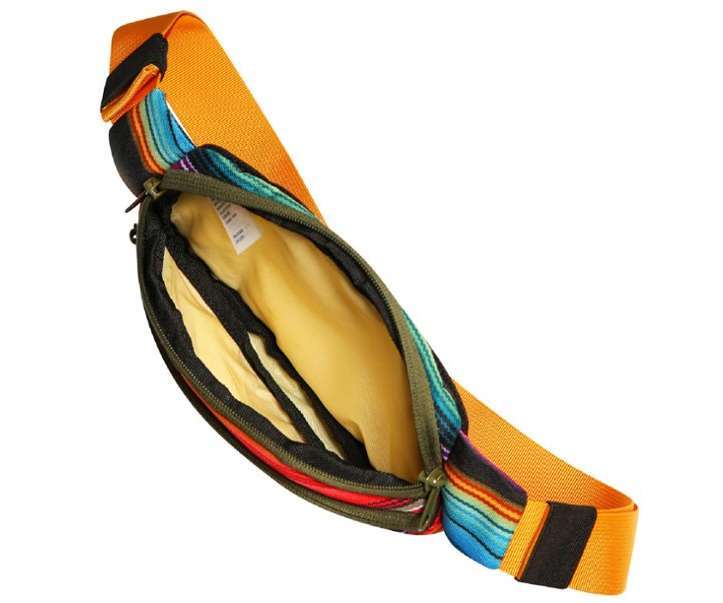 KAVU Spectator Waist Pack Fanny Pack - Coastline Blanket 9065-1797