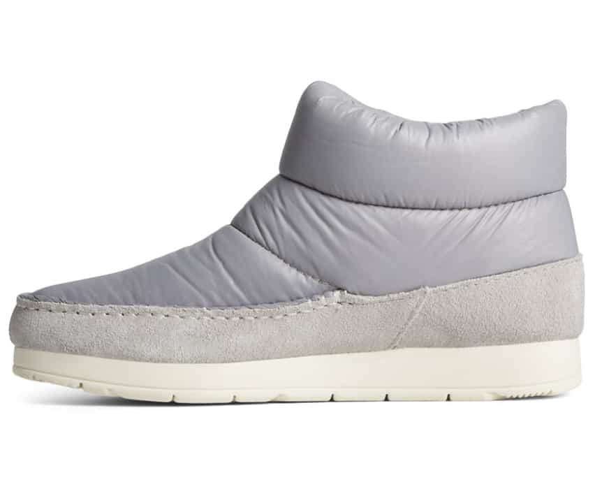 Sperry Women's Moc-Sider Nylon Bootie - Grey STS87982