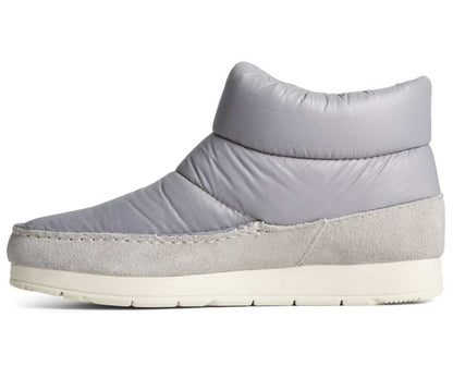Sperry Women's Moc-Sider Nylon Bootie - Grey STS87982