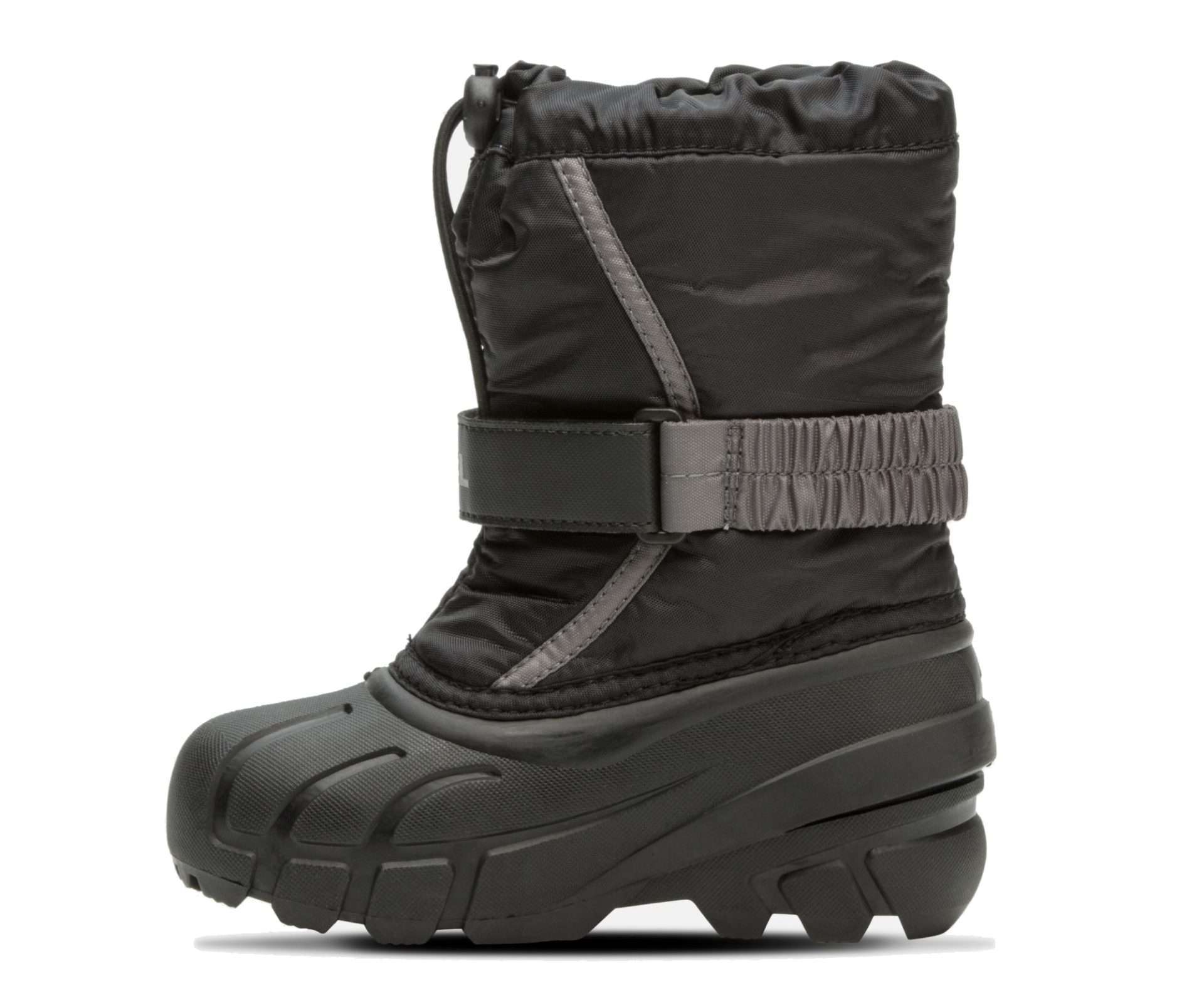 SOREL Childrens Flurry Boot Black City Grey NC1965-016