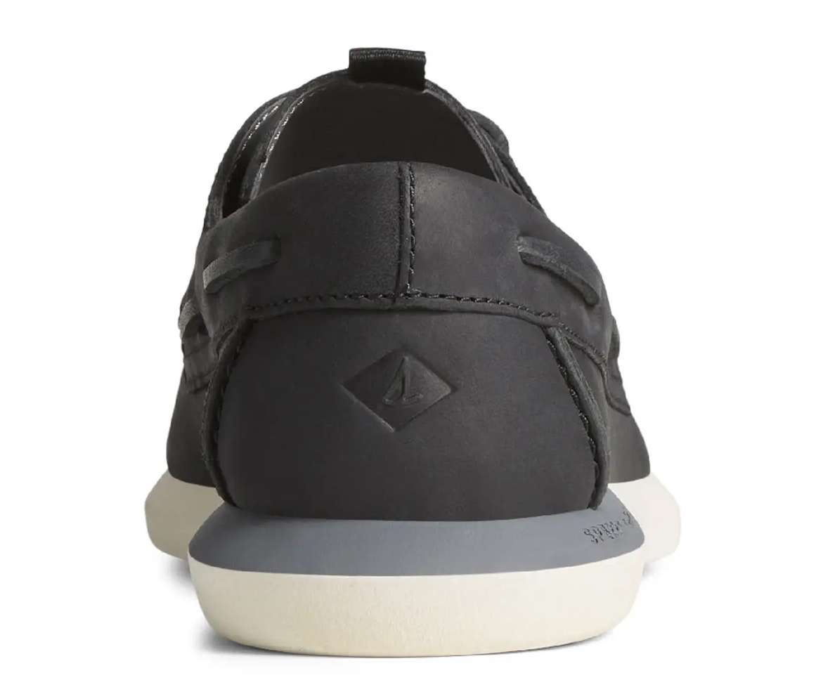 Sperry Men's Authentic Original PLUSHWAVE 2.0 Boat Shoe STS24388 Black