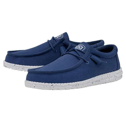 Hey Dude Men's Wally Slub Canvas Shoes
