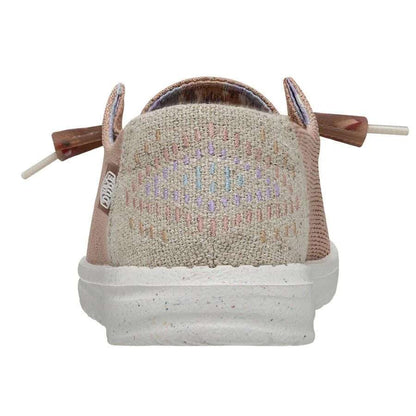Hey Dude Women's Wendy Knit II Shoes - Pink Salt
