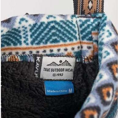Kavu Cabin Toes polar fleece sock booties - Chalet Knit