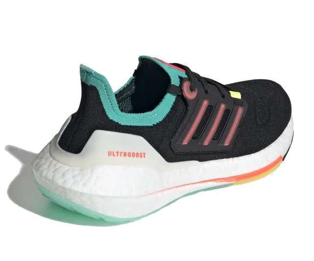  Adidas Junior's PARLEY ULTRABOOST 22 SHOES GY4516 Core Black / Turbo / Mint Rush
