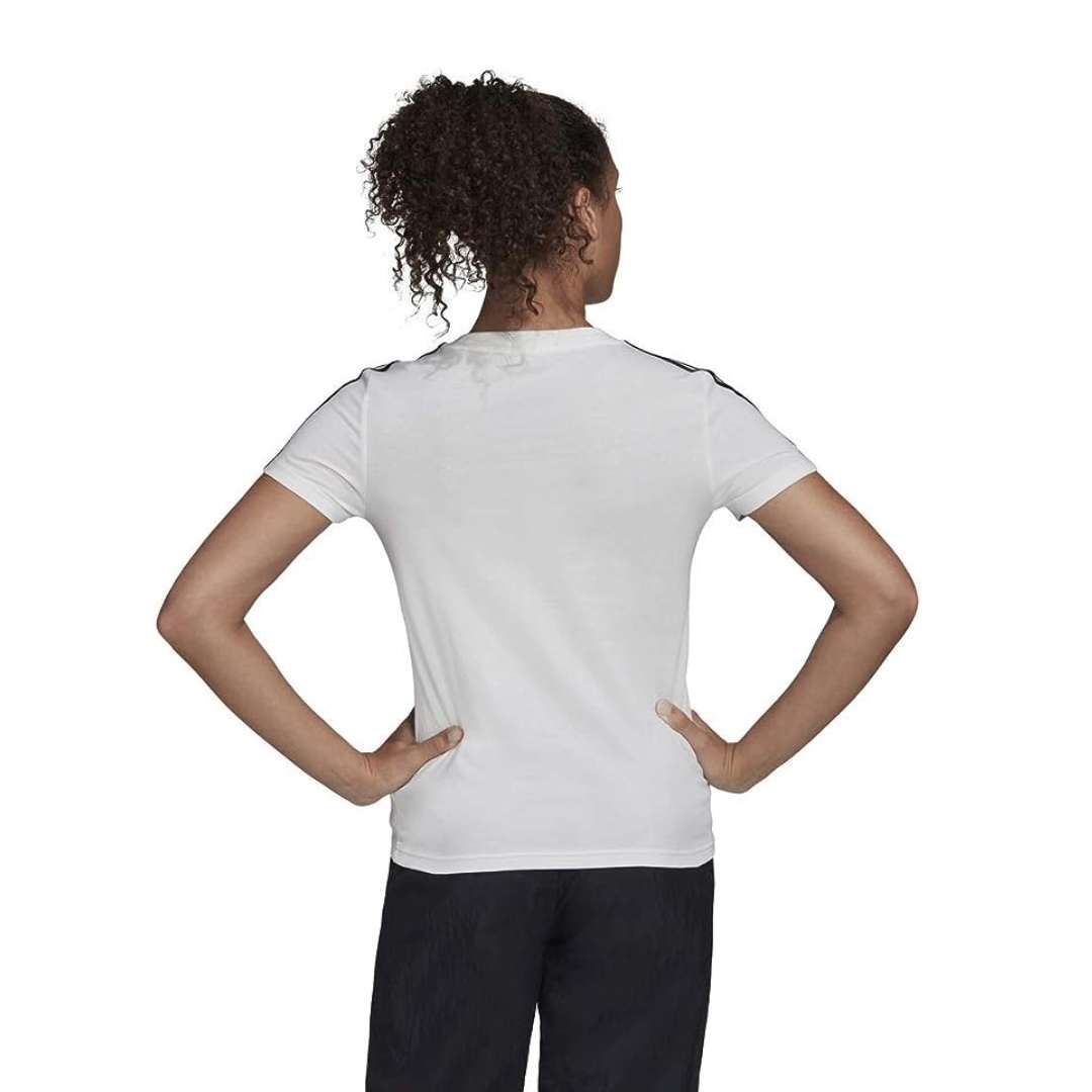 adidas Women's Essentials 3-Stripes Slim Tee