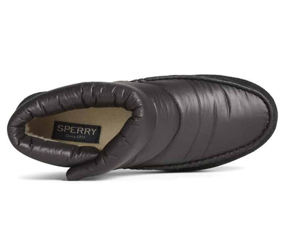Sperry Women's Moc-Sider Nylon Bootie - Black
