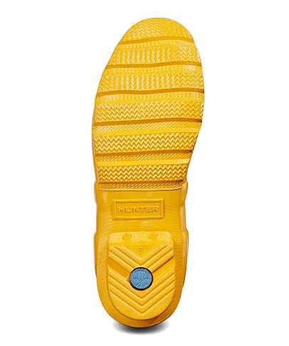 Hunter Women's Original Short Gloss Rain Boots - Yellow (WFS1000RGL)