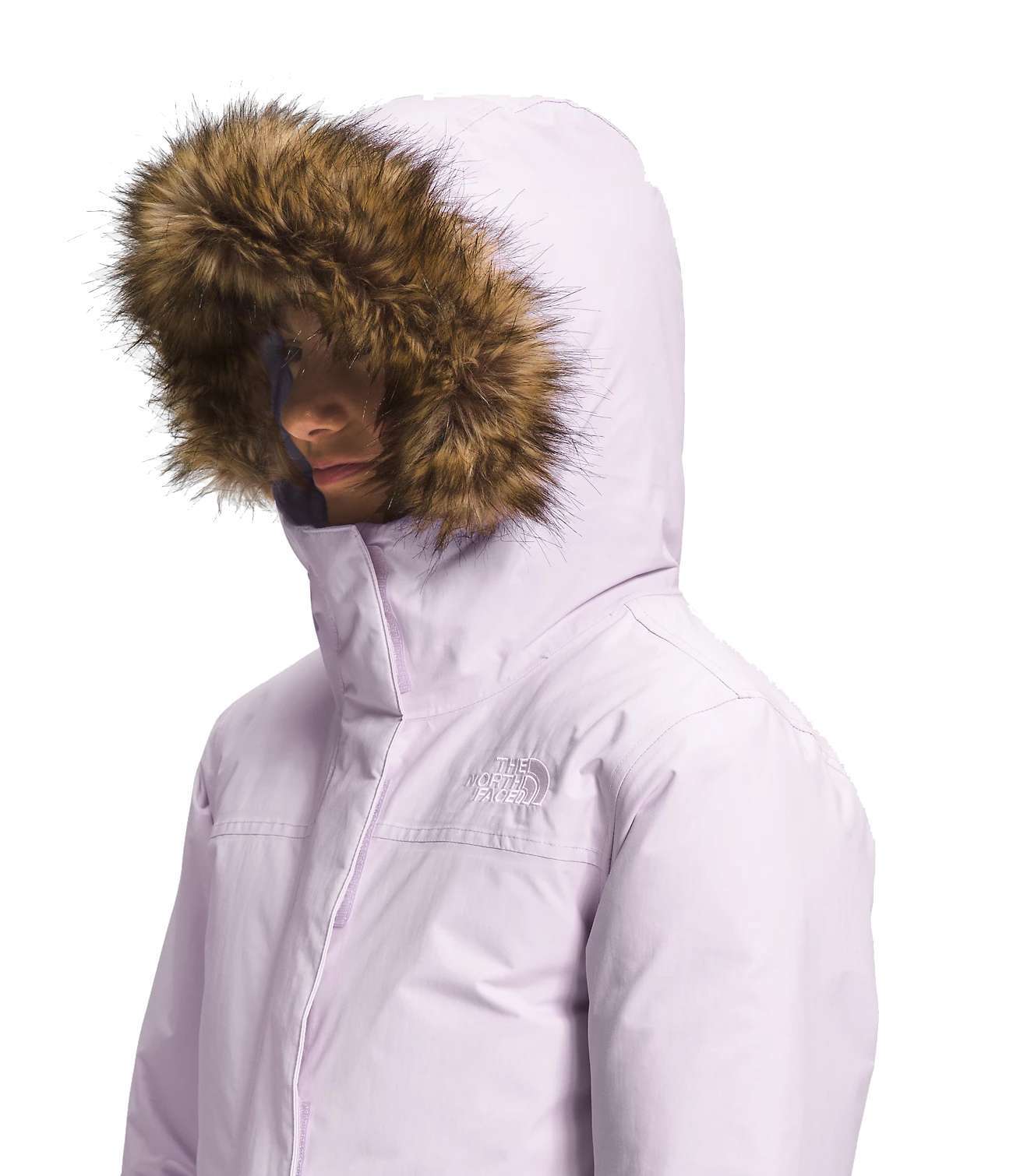 The North Face Girls’ Arctic Parka - Lavender Fog NF0A7WOO6S1