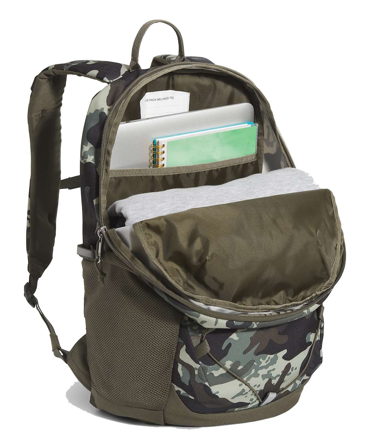 The North Face Youth Court Jester Backpack - New Taupe Green Never Stop Camo Print/New Taupe Green NF0A52VY 94W