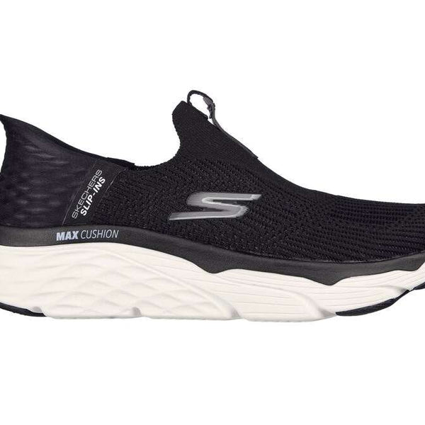 Skechers Women's Slip-ins: Max Cushioning Smooth - Black/White 128571BKW