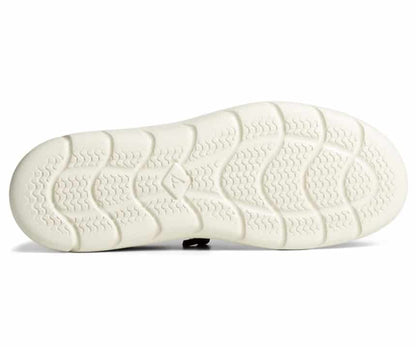 Sperry Women's Captain's Moc Hemp Slip On - Black
