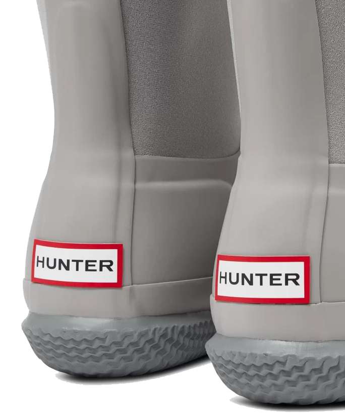 Hunter Women's Original Insulated Roll Top Sherpa Boots - Steall Light Grey (WFT2052NRE)
