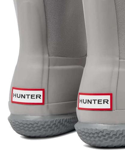 Hunter Women's Original Insulated Roll Top Sherpa Boots - Steall Light Grey (WFT2052NRE)