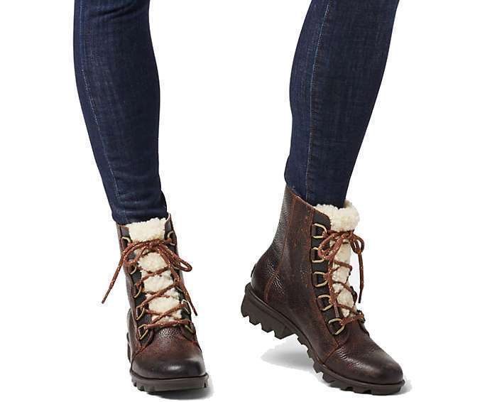 Phoenix Short Lace Cozy Boot #NL3415-282 BURRO