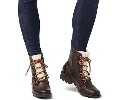 Phoenix Short Lace Cozy Boot #NL3415-282 BURRO