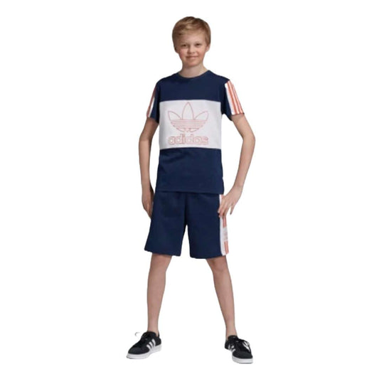 adidas Originals Boys' Big Outline Tee