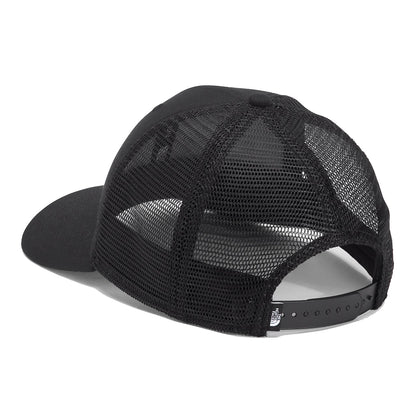 The North Face Unisex Deep Fit Mudder Trucker Hat: Classic trucker hat with deep fit and adjustable snapback closure in Black