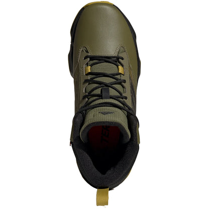 Adidas Terrex Unity Leather Mid CLD.R hiking boots in sleek design for outdoor adventures.