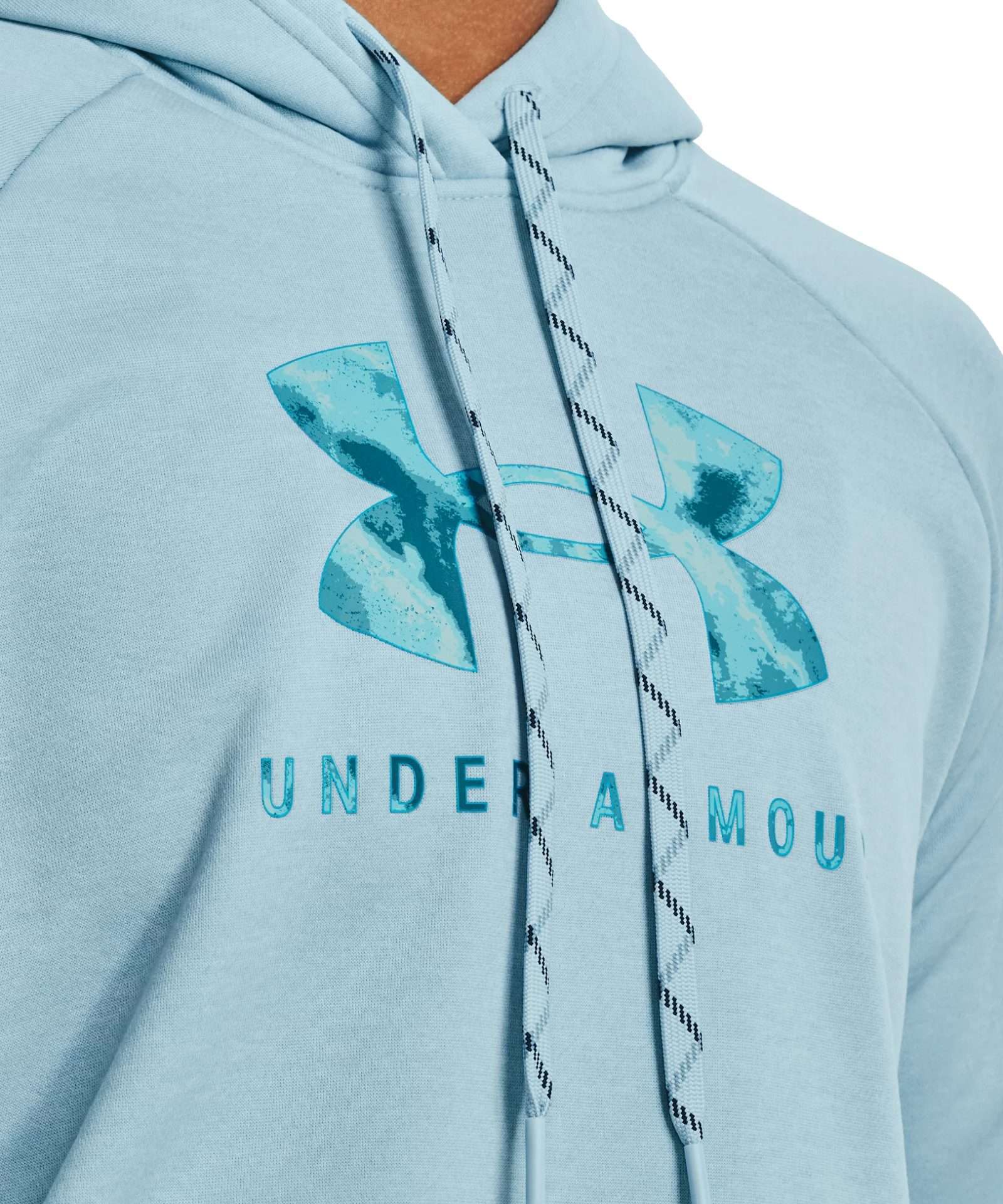 Under Armour Women's UA Shoreline Terry Hoodie 1371254 Opal Blue / Cloudless Sky-293
