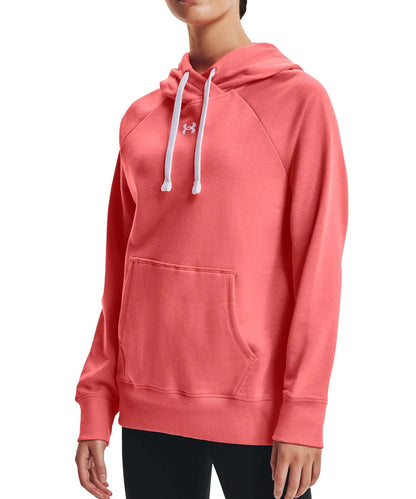 Under Armour Women's UA Rival Fleece HB Hoodie 1356317-852 Miami / White

