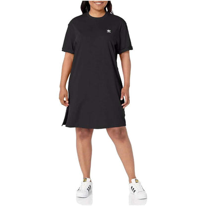 adidas Originals Women's Adicolor Classics Big Trefoil Tee Dress