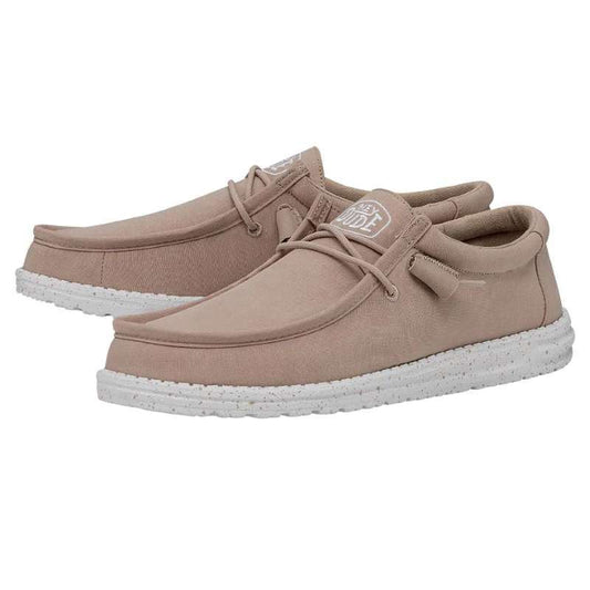 Hey Dude Men's Wally Slub Canvas Shoes