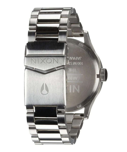 Nixon Sentry Stainless Steel Watch Blue Sunray A356-1258