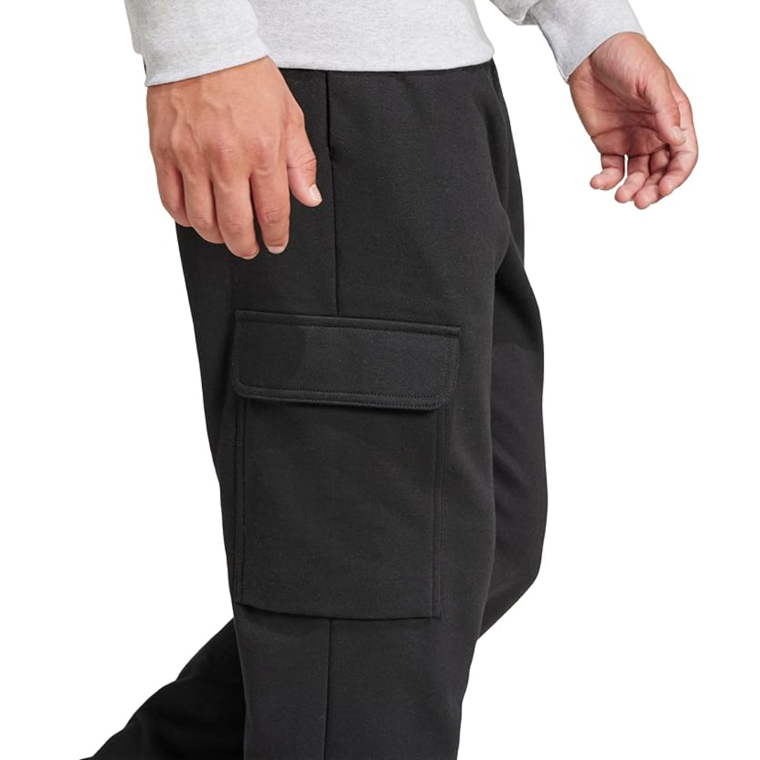 adidas Men's Essentials Feel Cozy Fleece Cargo Pants