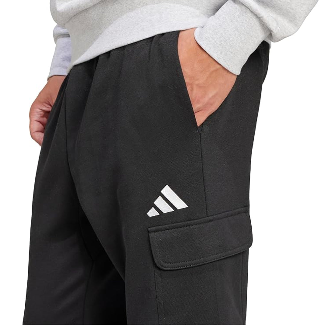 adidas Men's Essentials Feel Cozy Fleece Cargo Pants