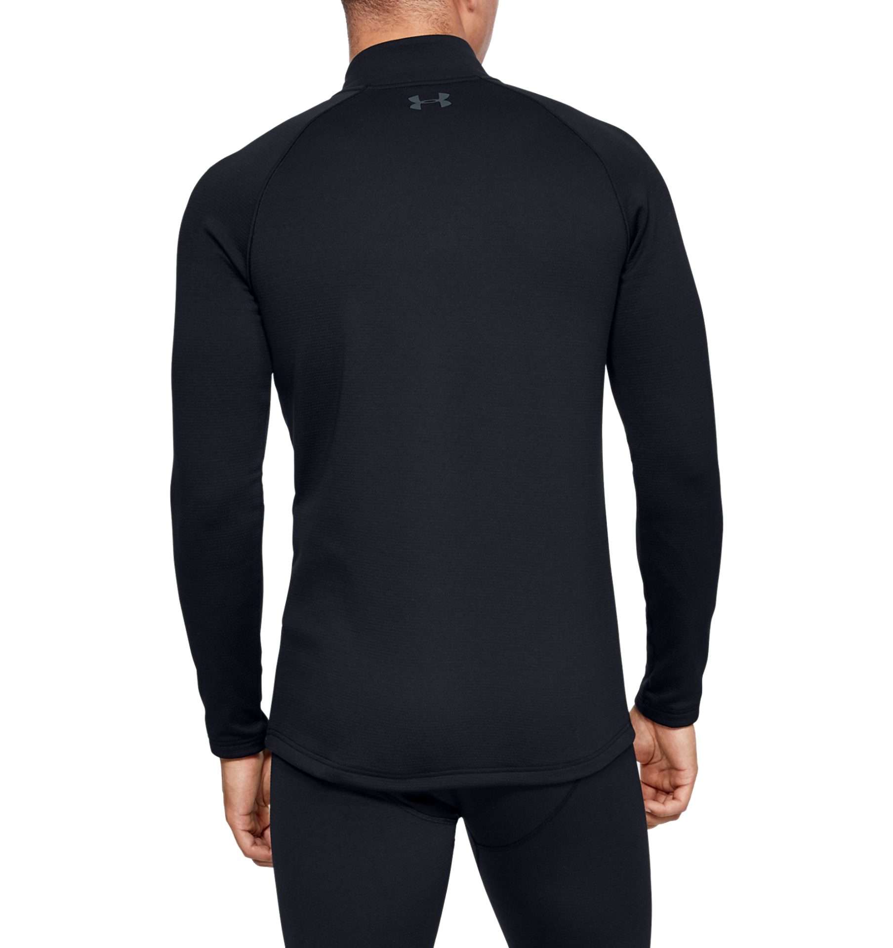 Under Armour Men's ColdGear® Base 4.0 ¼ Zip 1343242 001 Black