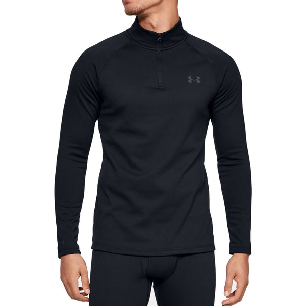 Under Armour Men's ColdGear® Base 4.0 ¼ Zip 1343242 001 Black
