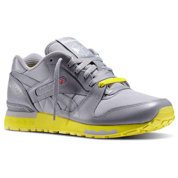  Reebok Men's GL 6000 Seasonal Shoes,V55228,Tin Grey/Ultimate Yellow