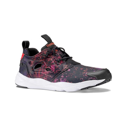 Reebok Women's Furylite Shoes,V62742,Black/Poppy Red