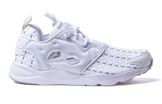 Reebok Women's Furylite New Woven Shoes,V70798,Black / Dark Grey Heather / Solid Grey / White
