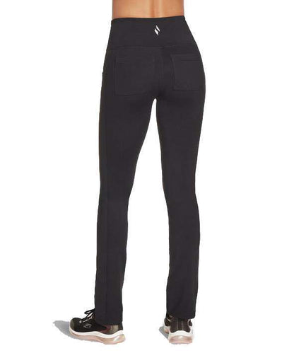 Skechers Women's High Waisted Gowalk Joy Pants W03PT84 Black