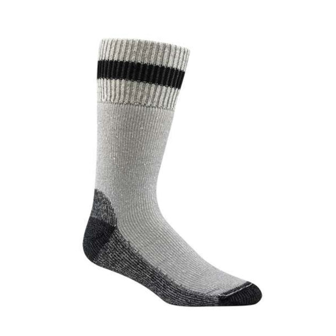 WIGWAM Diabetic Thermal crew socks featuring heavyweight wool-blend knit construction, full cushioning, relaxed non-binding fit, and thermal comfort for cold-weather wear