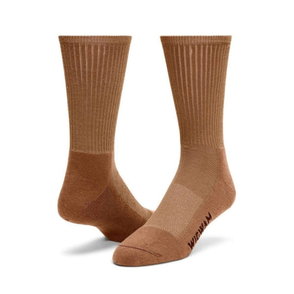 WIGWAM Hot Weather Dress crew socks featuring lightweight breathable knit construction, moisture-wicking comfort, and classic professional styling for warm-weather office or formal wear