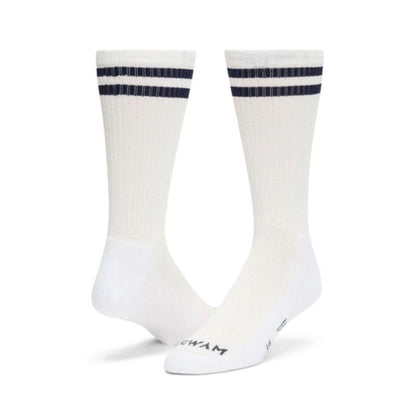 WIGWAM Postal Lite crew socks featuring lightweight breathable knit construction, cushioned everyday comfort, and durable work-ready crew styling