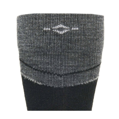WIGWAM Snow Junkie Lightweight Over-The-Calf  Socks - BLACK