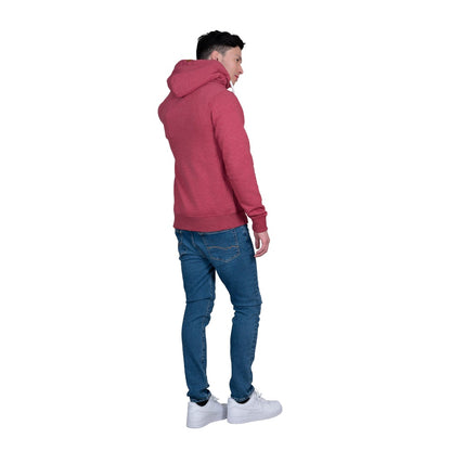 Wanakome Men's Zeus Zip Hoodie - Rhubarb
