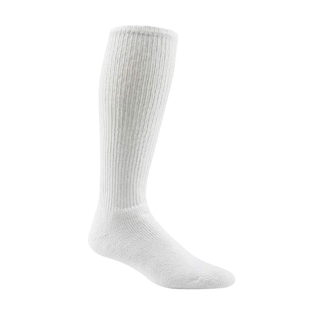 Wigwam King Cotton high crew socks with heavyweight cushioned cotton construction, ribbed leg design, and durable athletic style for everyday comfort