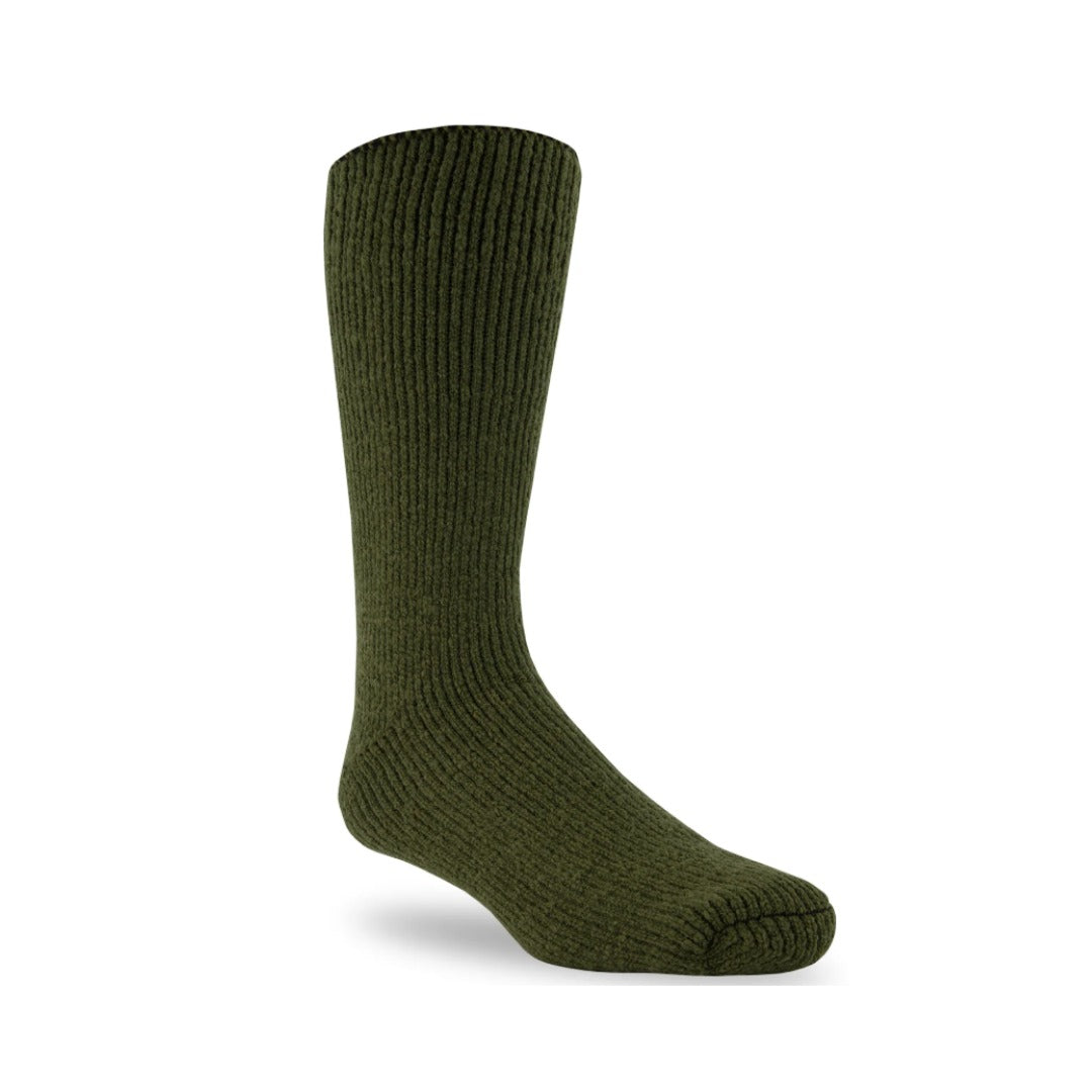 Wigwam 40 Below heavyweight wool socks featuring thick thermal knit construction, full cushioning, and rugged cold-weather styling for winter outdoor activities