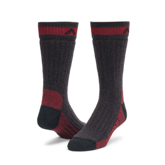 Wigwam Canada II heavyweight outdoor socks featuring wool-blend thermal construction, full cushioning, and rugged boot-ready styling for cold-weather adventures