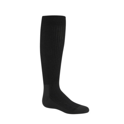 Wigwam Kid’s Snow Whisper Pro socks featuring merino wool-blend construction, cushioned winter comfort, and knee-high performance styling for skiing and snow activities