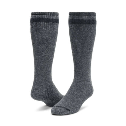 Wigwam men’s boot socks in a 2-pack with thick cushioned knit, designed for durability, warmth, and comfort when worn with work or outdoor boots