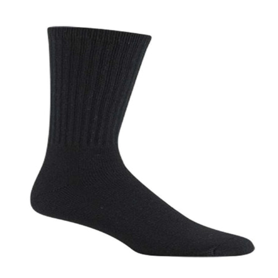 V Wigwam Super 60 Crew Socks 3 Pack - Black