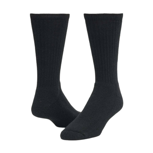 V Wigwam Super 60 Crew Socks 3 Pack - Black