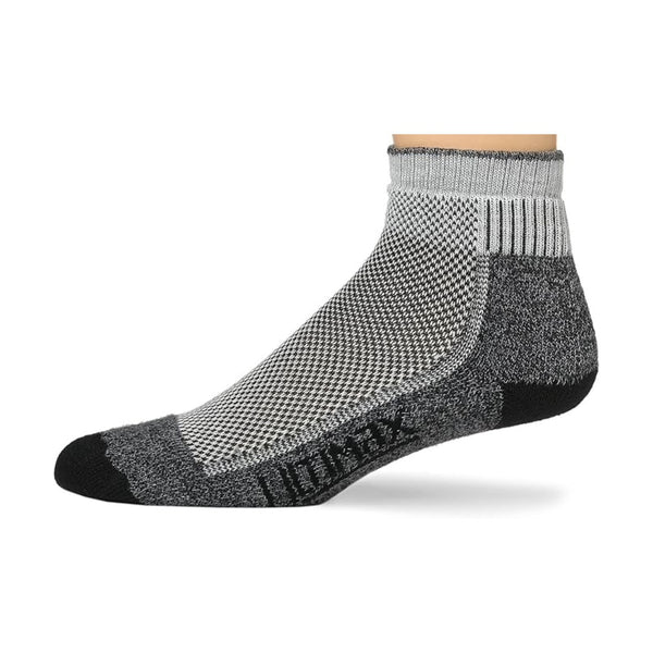 Wigwam Unisex Cool-Lite Hiker Pro Quarter Midweight Socks - BLACK